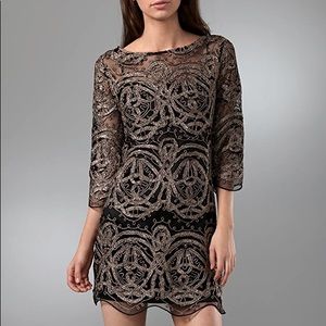 LaRok Luxe Mace Lace Dress